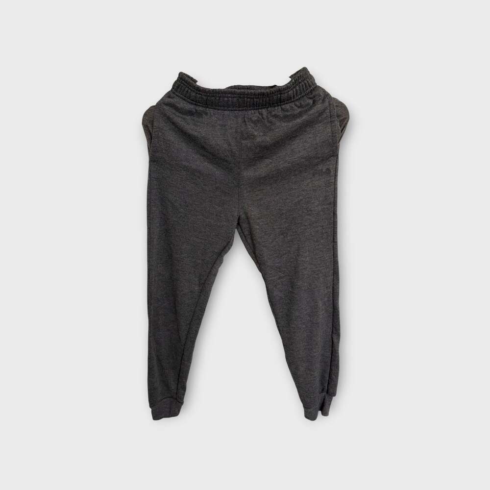 Fila Boys Fleece Jogger Sweatpants Heathered Dark Gray Size M (10/12)